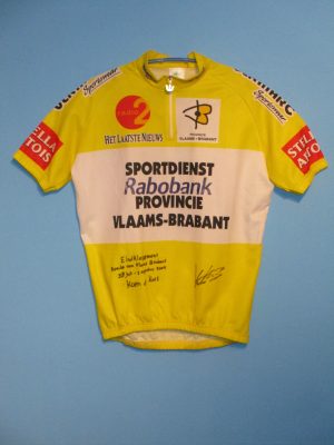 TOUR OF FLÄMISCH-BRABANT ALLGEMEINE KLASSIFIZIERUNG 2004 RADFAHREN-HEMD
